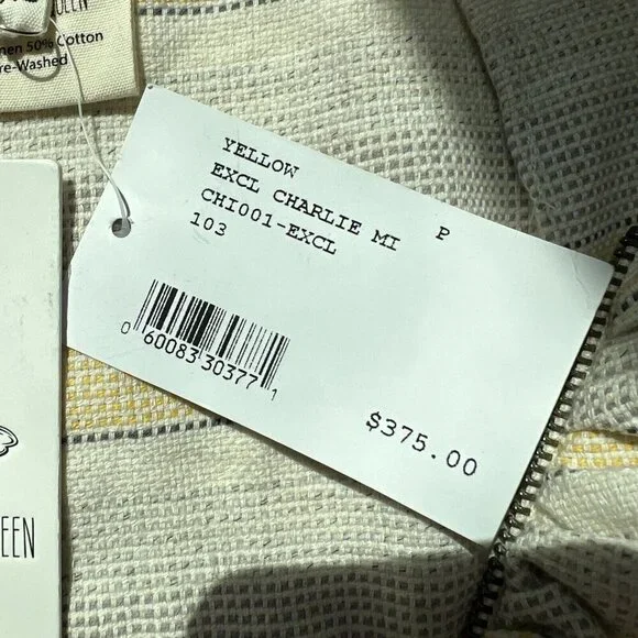 NWT Just Bee Queen Charlie Mini Skirt XS Yellow Striped Fringed Sarong - Picture 9 of 11